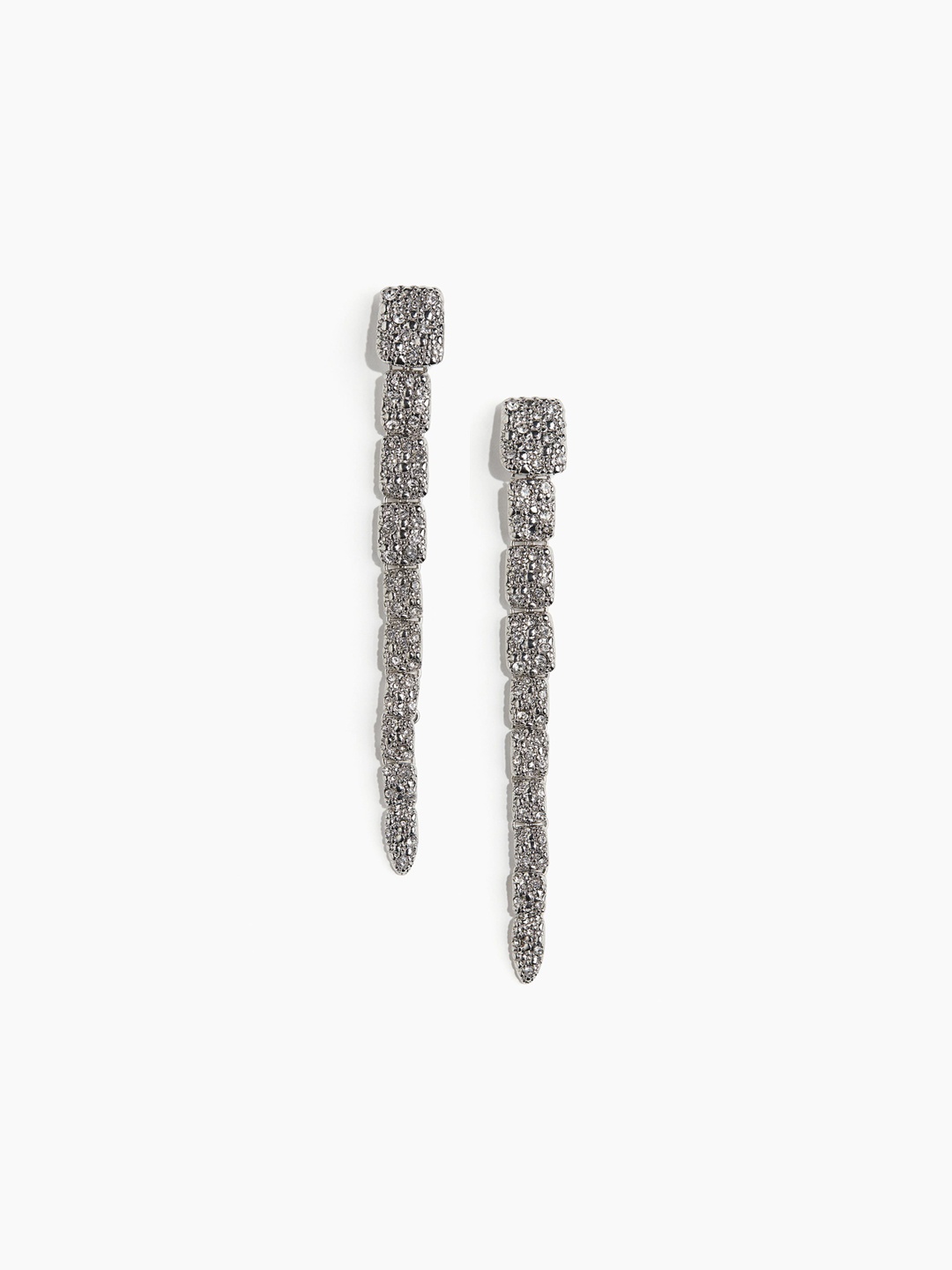 

H&M Long Earrings, Silver