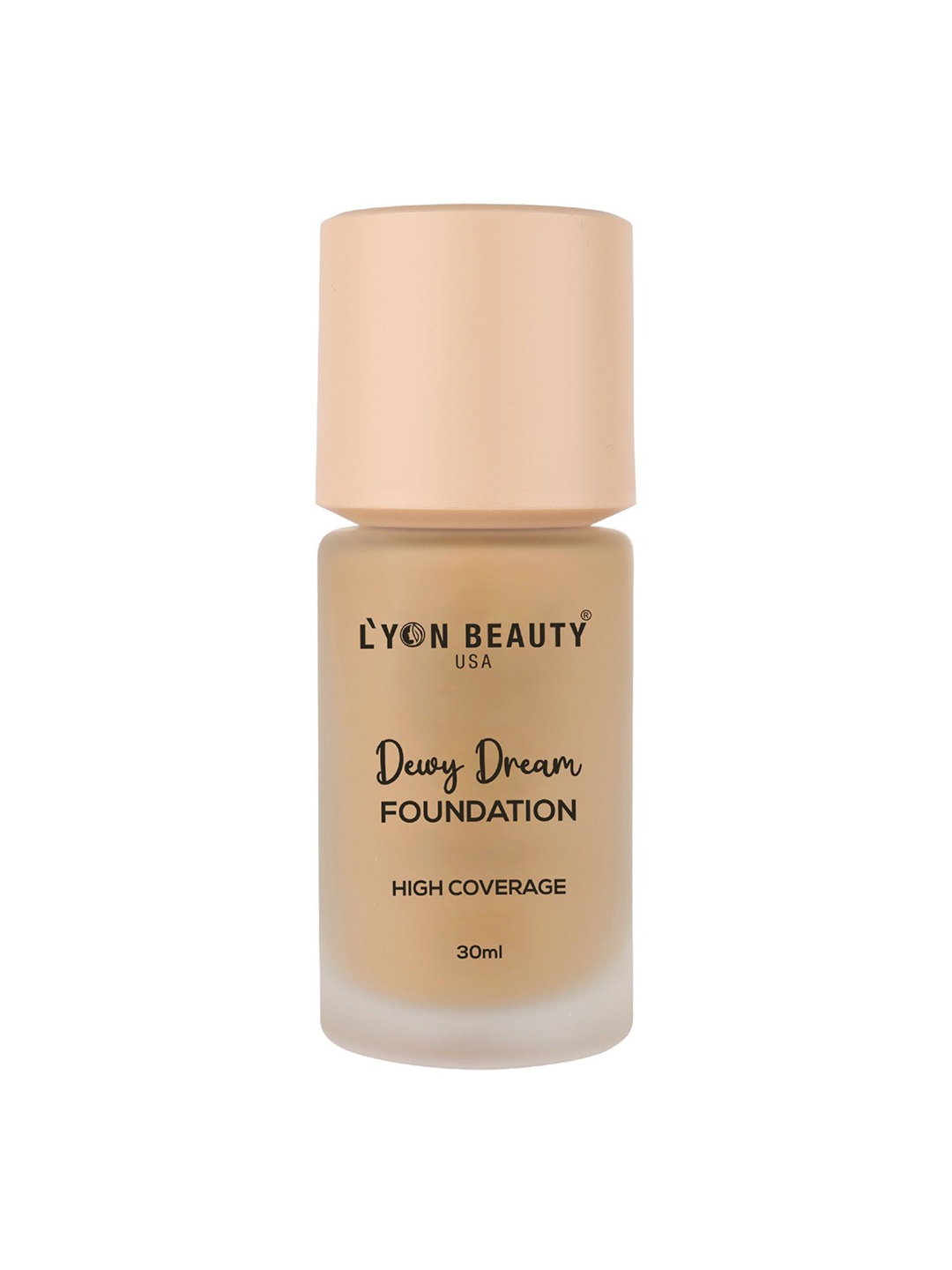 

Lyon Beauty USA Dewy Dream High Coverage Foundation - 30 ml - Shade - 04, Camel brown