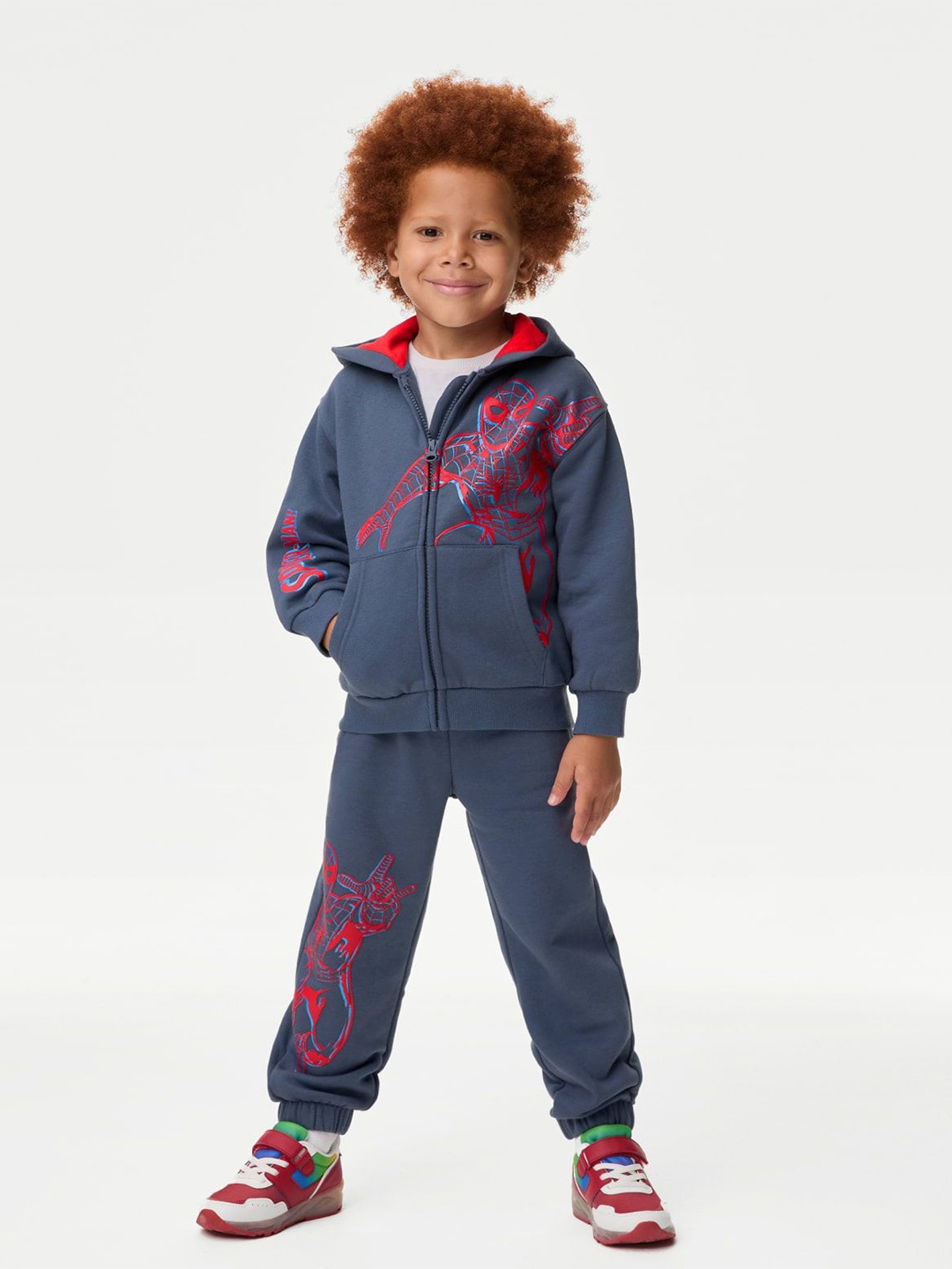 

Marks & Spencer Boys Cotton Sweatshirt, Blue