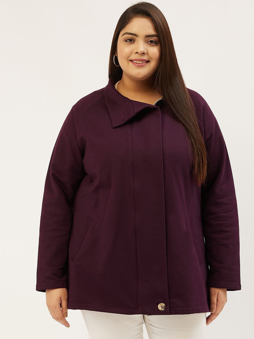 

theRebelinme Women Tailored Jacket, Burgundy