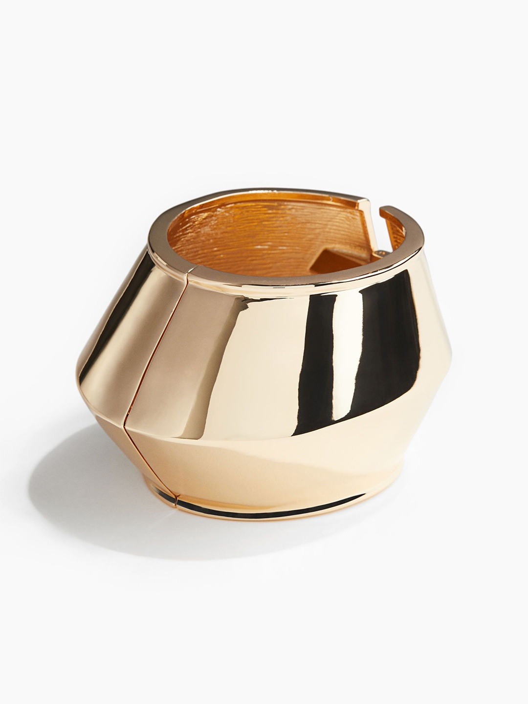 

H&M Chunky Cuff Bracelet, Gold