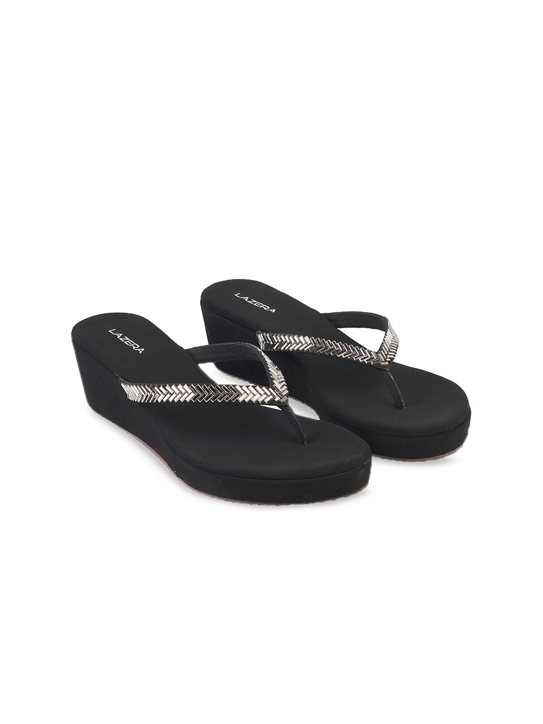 

Lazera Women Open Toe Medium Heel Platform Sandals, Grey