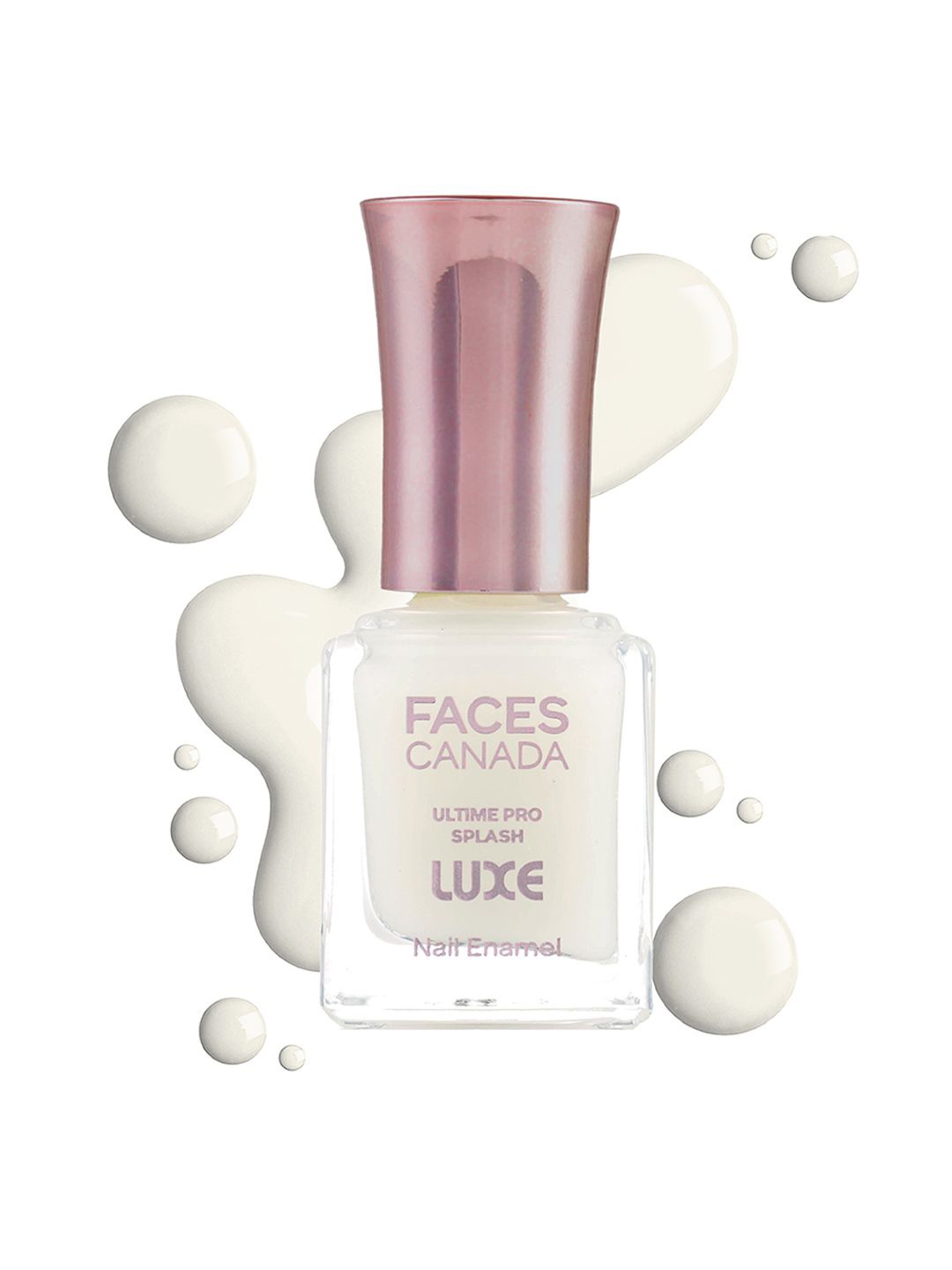 

FACES CANADA Ultime Pro Splash Luxe Nail Enamel 12ml - Frosted Glaze TC02, Off white