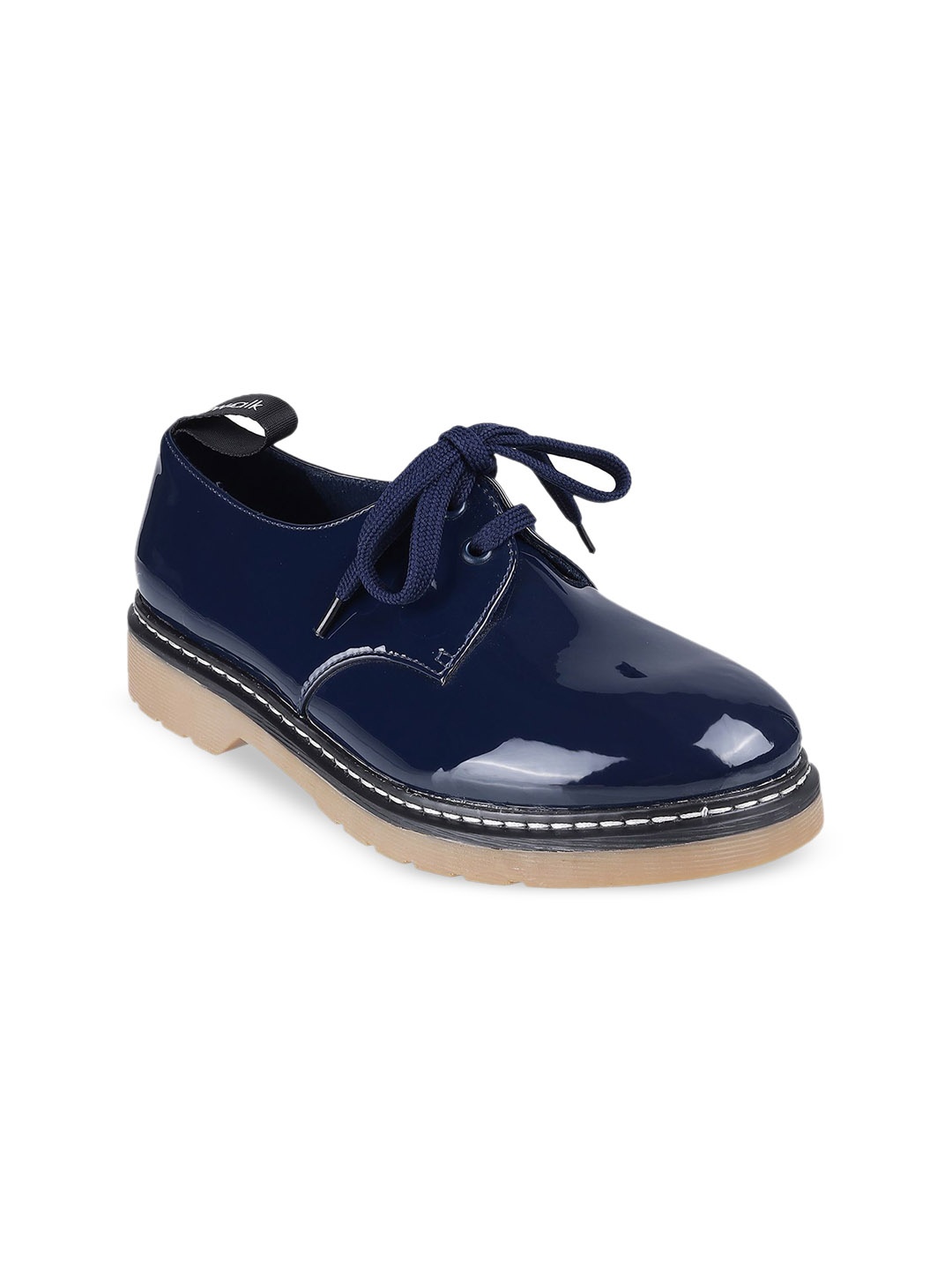 

Catwalk Women Round Toe Lace-Ups Boots, Blue