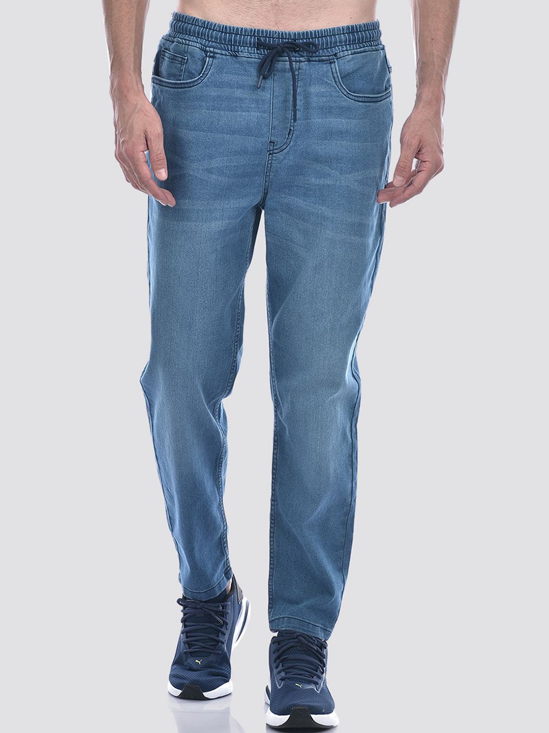 

INKD Men Light Fade Stretchable Jeans, Blue
