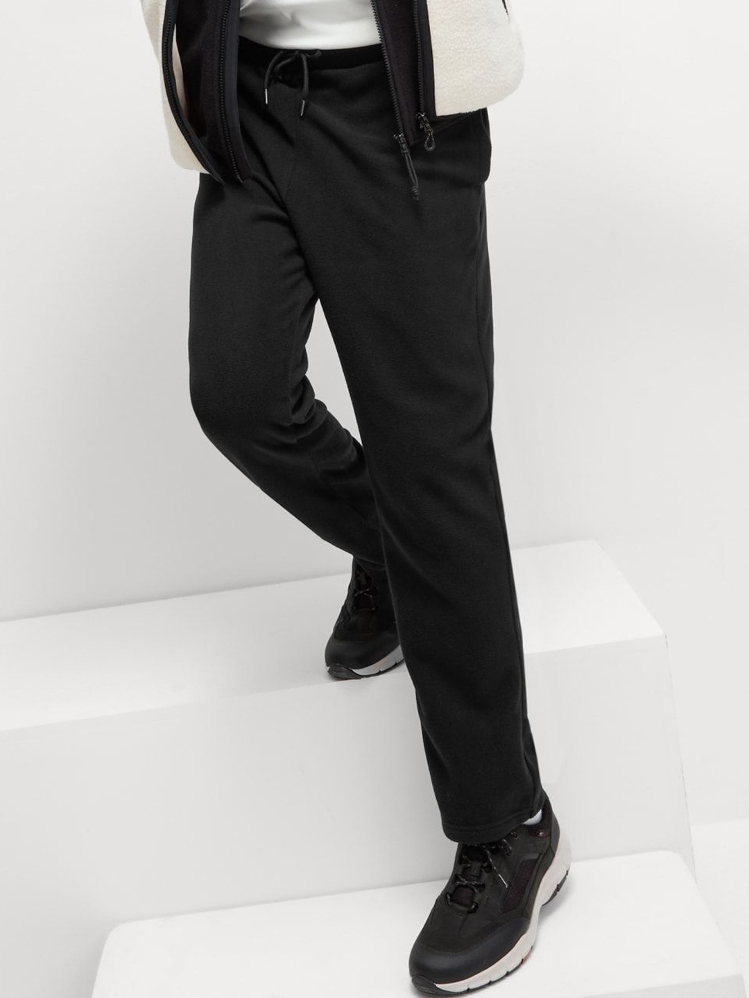 

Marks & Spencer Men Regular Track Pants, Black