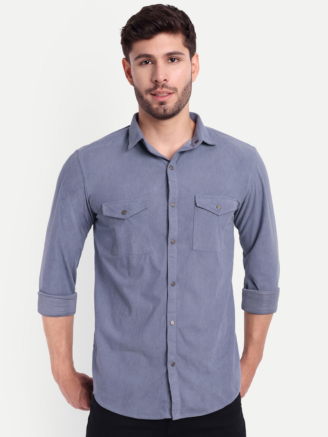 

SUI DHAGA Men Opaque Casual Shirt, Blue