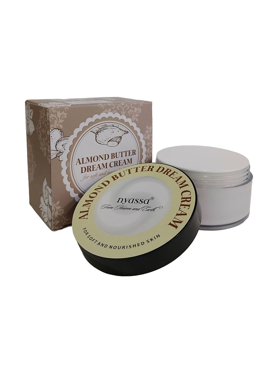 

Nyassa Almond Butter Dream Cream -100 g, White