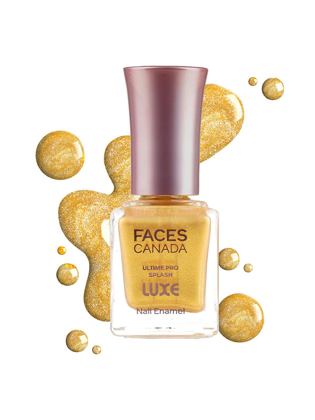 

FACES CANADA Ultime Pro Splash Luxe Nail Enamel 12ml - Old Money L50, Gold