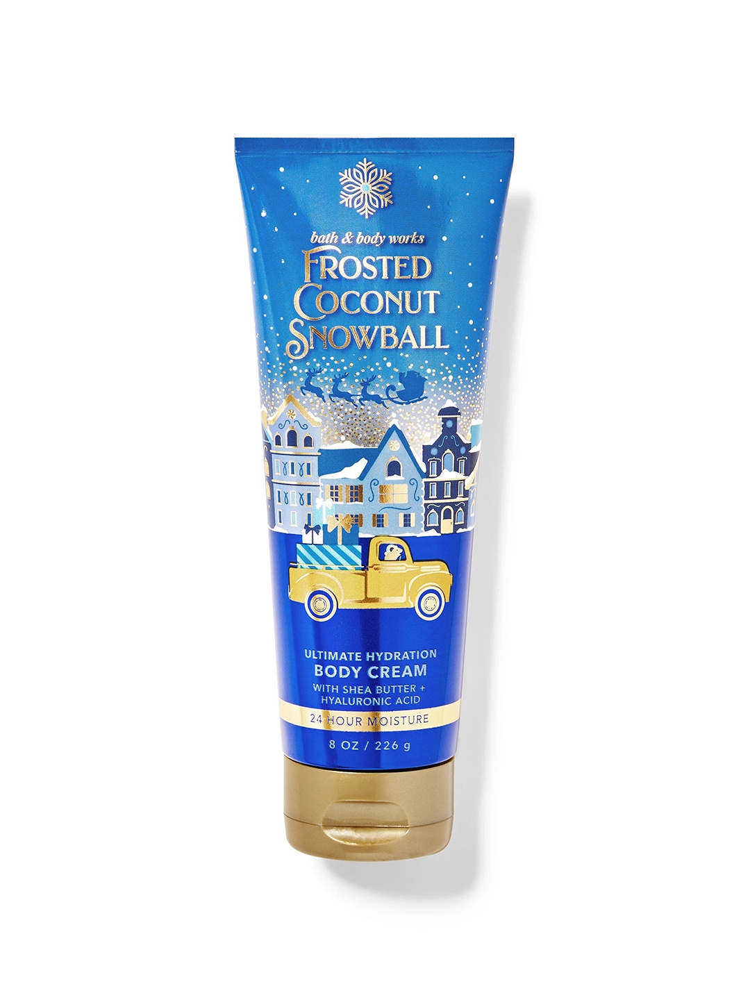 

Bath & Body Works Frosted Coconut Snowball Ultimate Hydration Body Cream - 226g, Blue