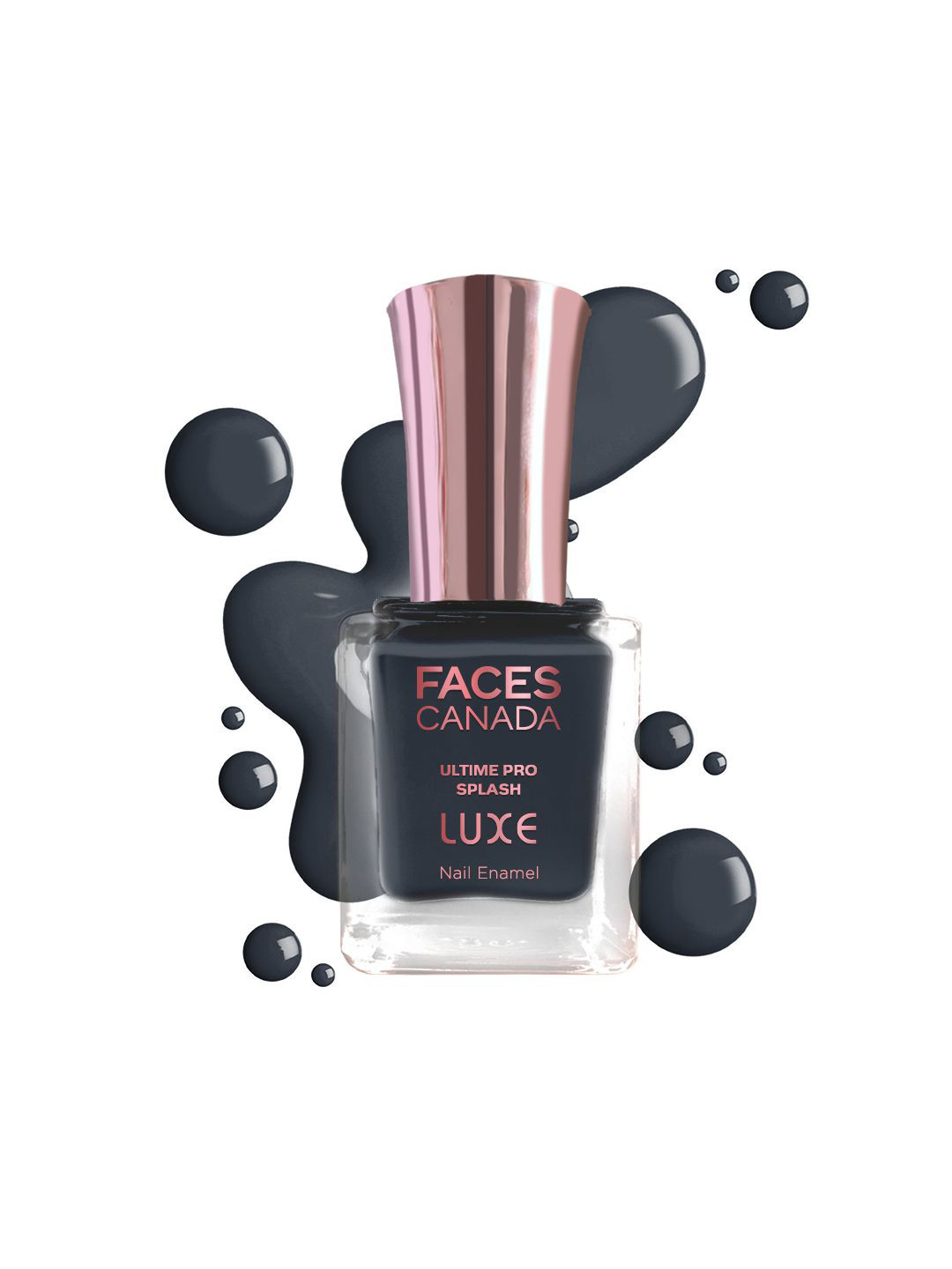 

FACES CANADA Ultime Pro Splash Luxe Nail Enamel - 12ml - Thunderstorm L38, Grey