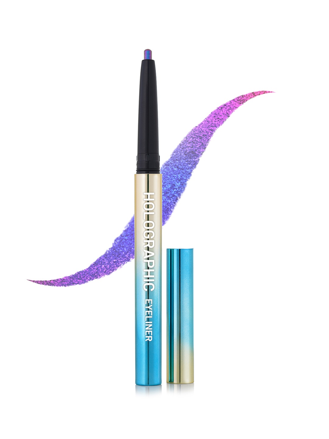 

SWISS BEAUTY Waterproof Holographic Eyeliner 0.2 g - Milky Way 01, Blue