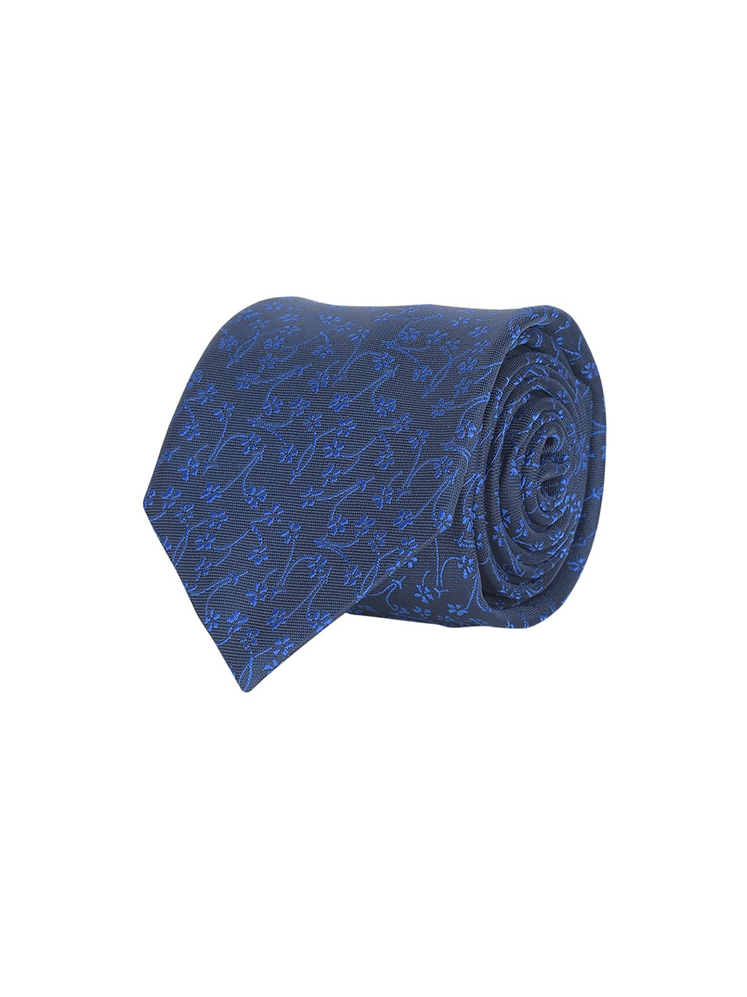 

Cazzano Men Printed Broad Tie, Blue