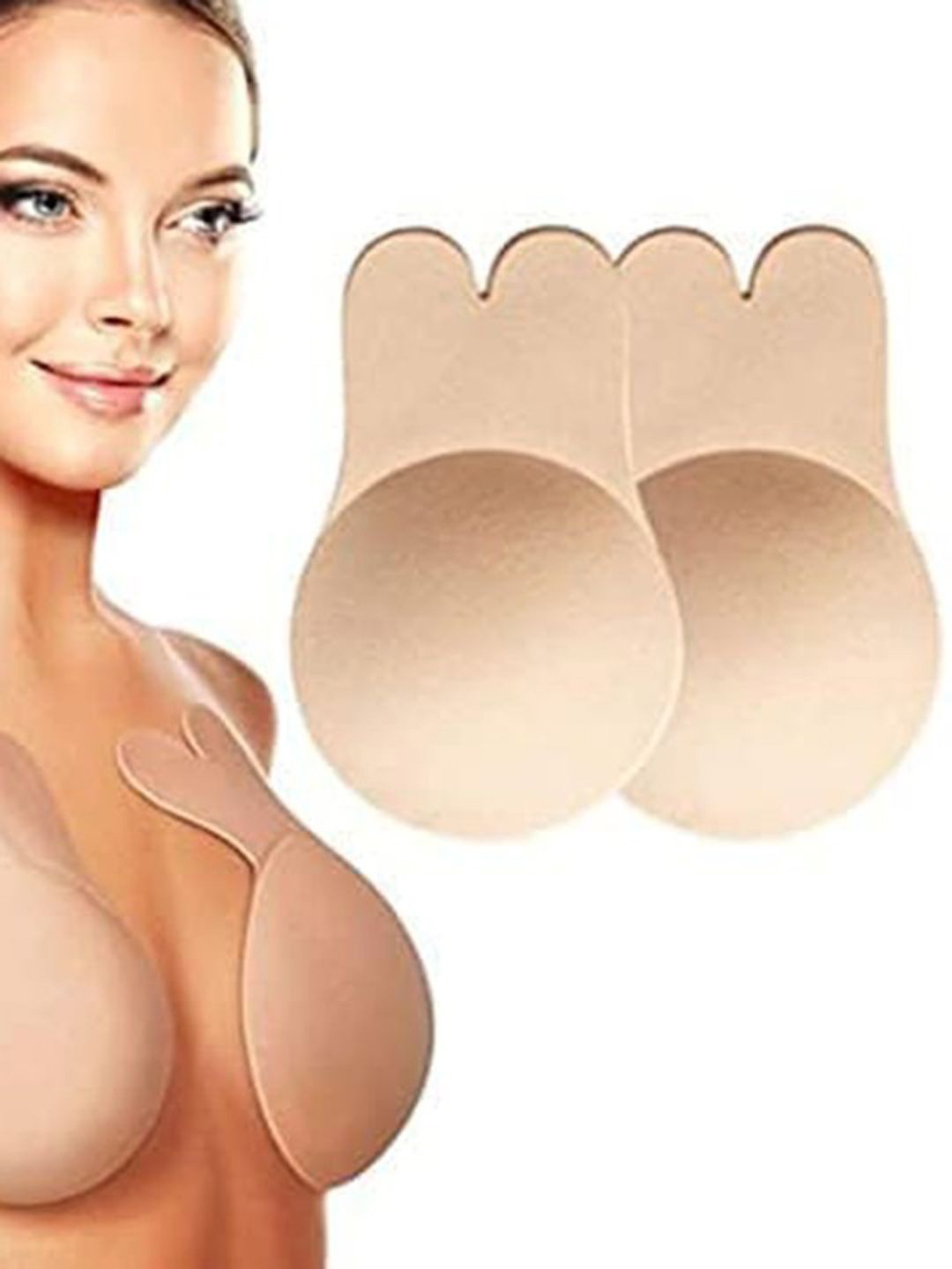 

Softwrap Reusable Stick-On Lingerie Accessories, Beige