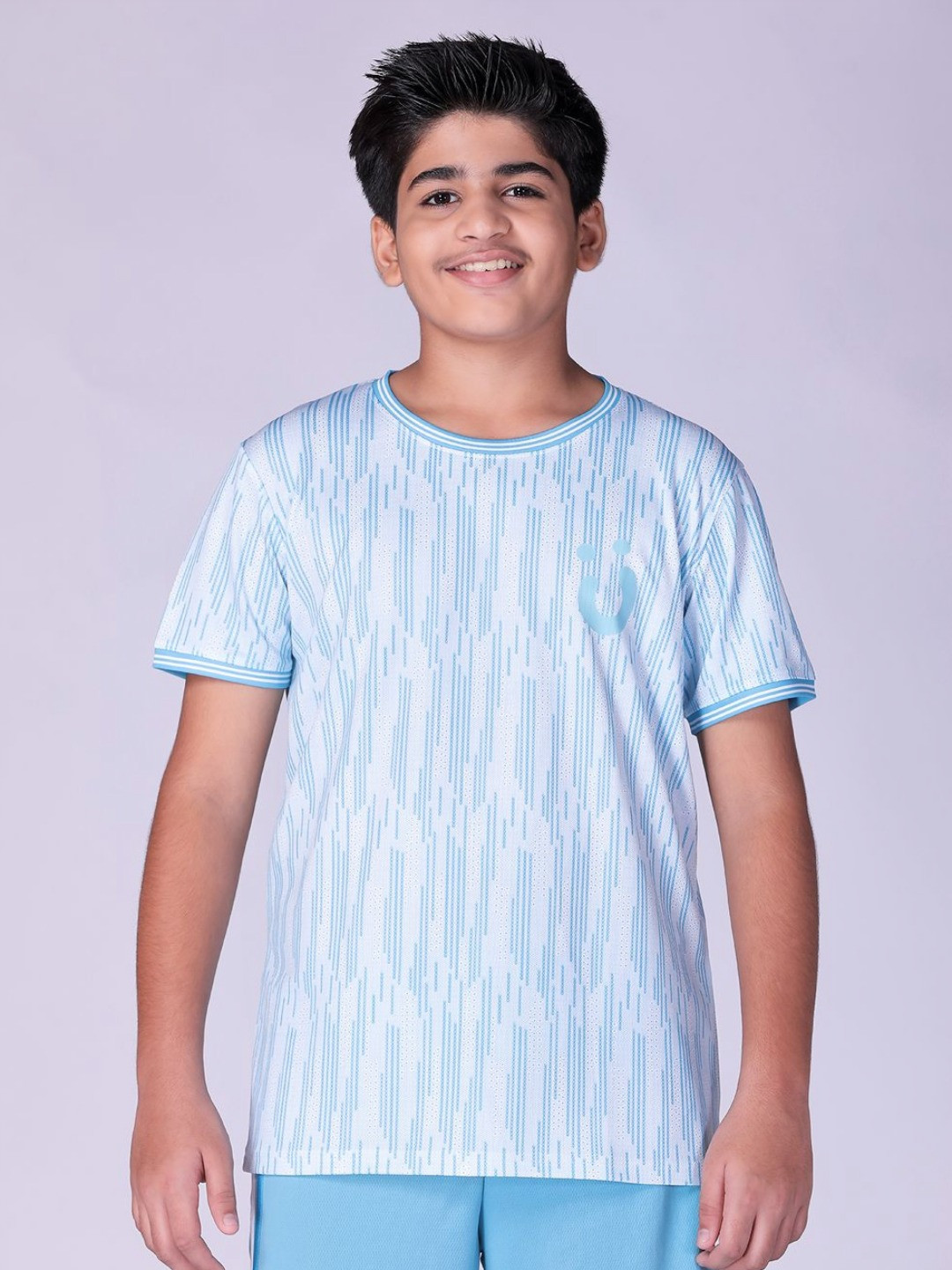 

UMILDO Boys Printed T-shirt, Blue