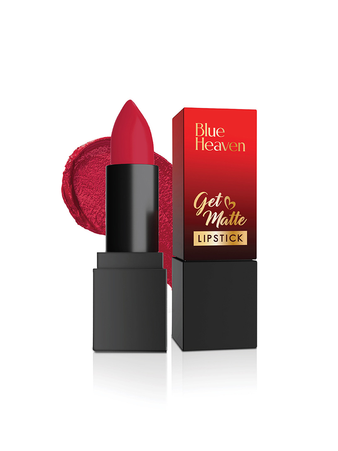 

Blue Heaven Get Matte Long Lasting Lightweight Lipstick - 102R, Red