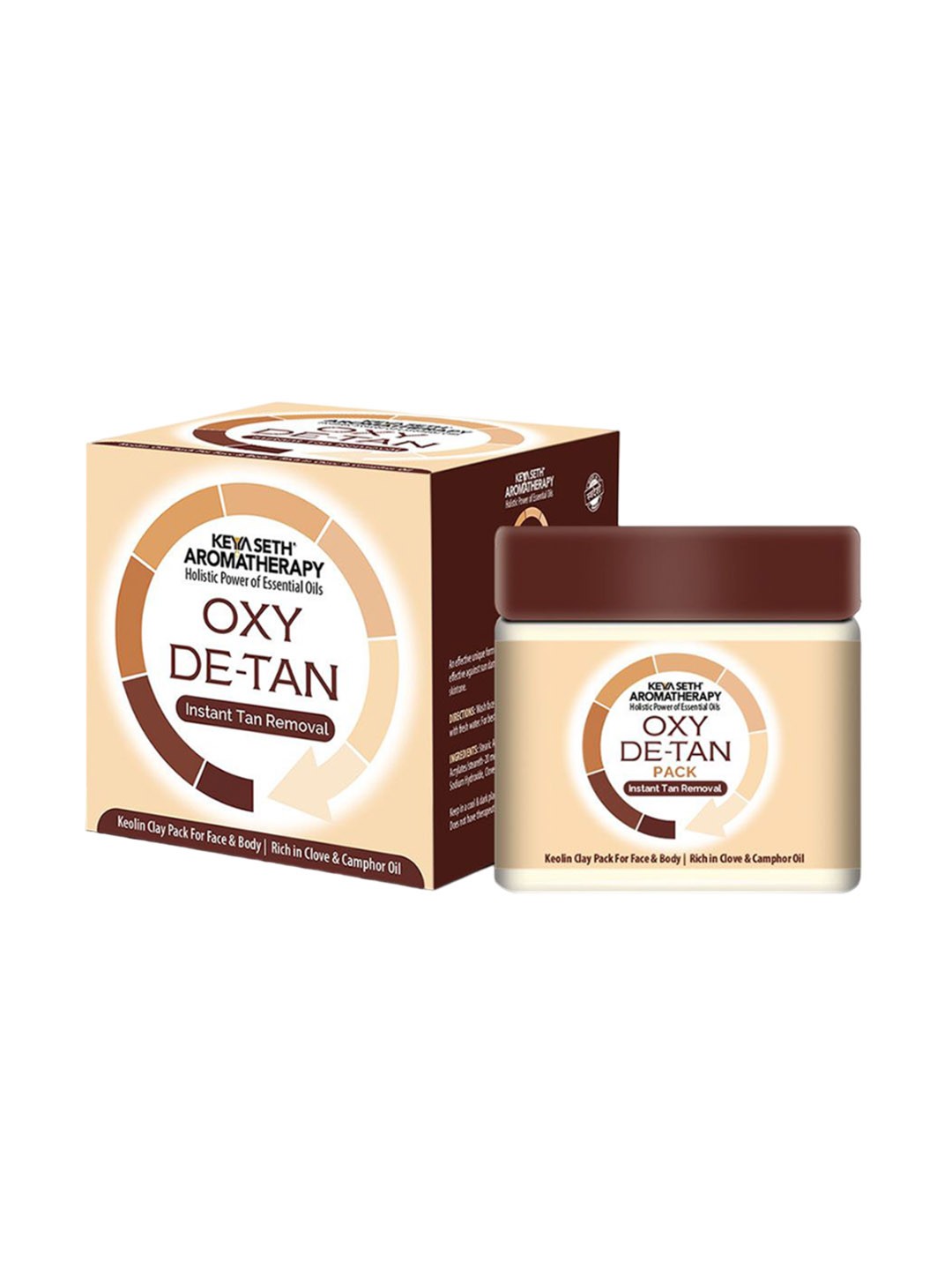 

KEYA SETH Oxy De Tan Pack With Clove Essential Oil - 180 g, Brown