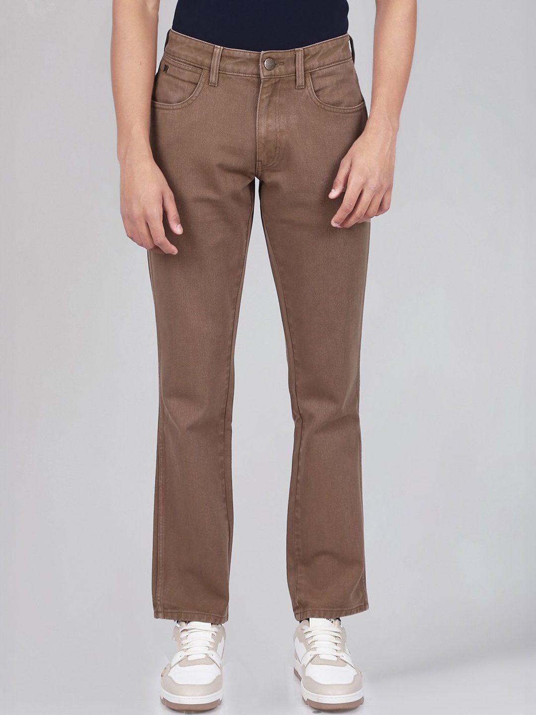 

Wrangler Men Millard Straight Fit Jeans, Brown