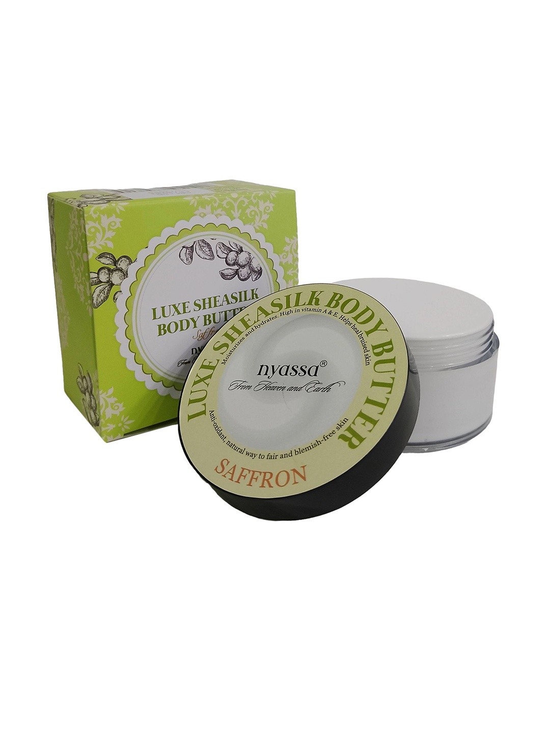 

Nyassa Luxe Sheasilk Body Butter- 100 g, White