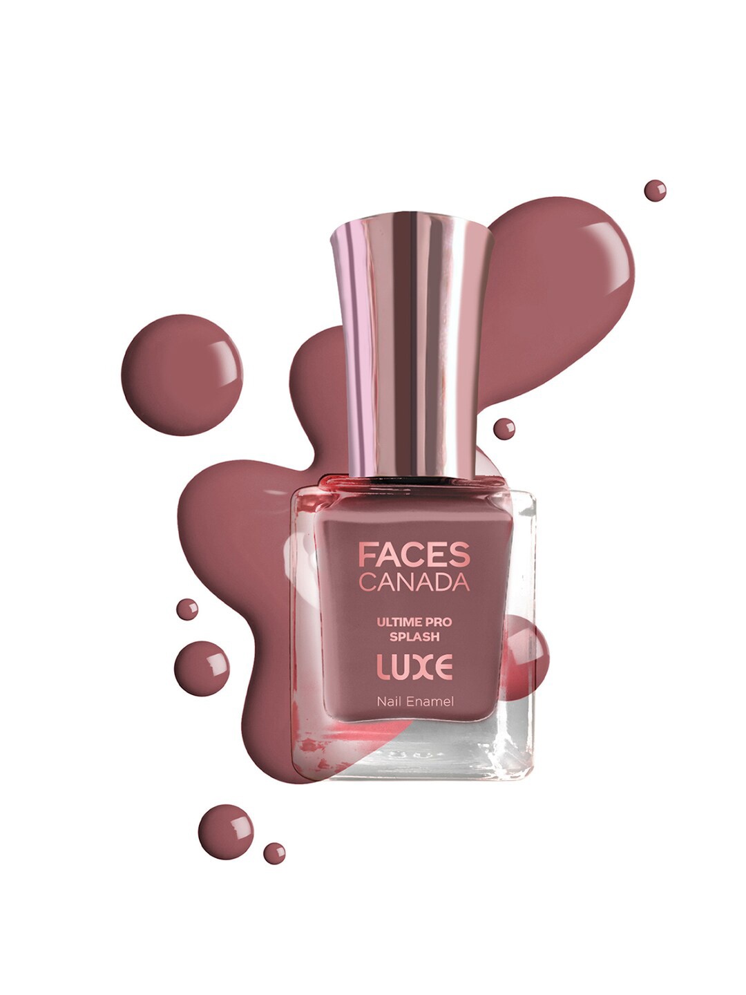 

FACES CANADA Ultime Pro Splash Luxe Quick-Dry Nail Enamel 12ml - Rustic Love L11, Mauve