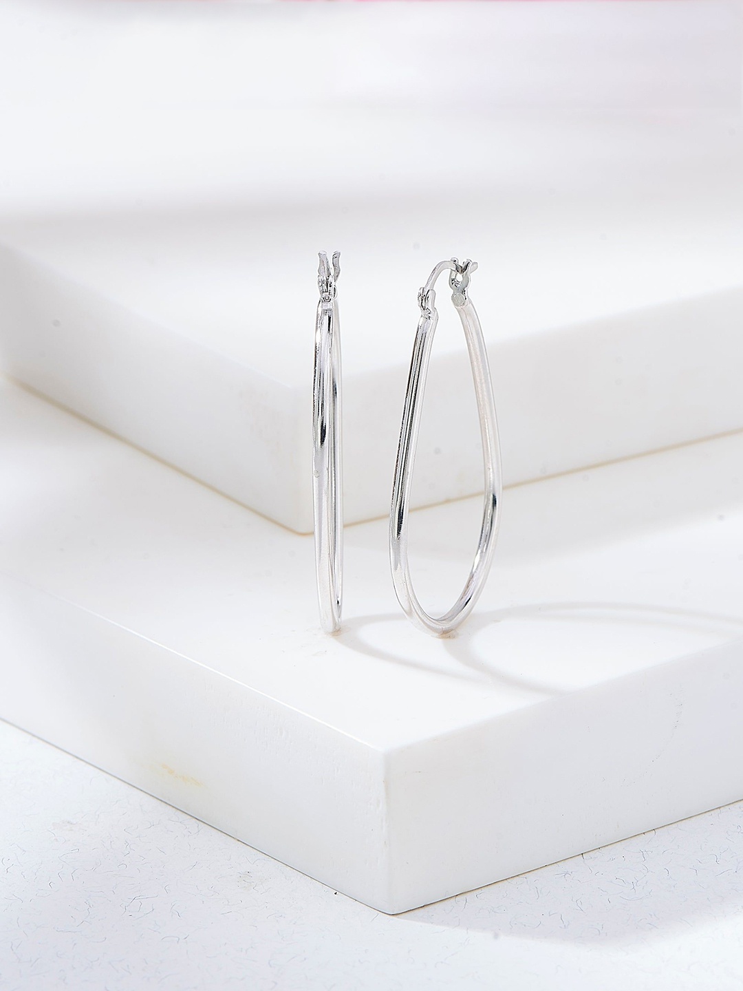 

Nipura 925 Sterling Silver Contemporary Hoop Earrings