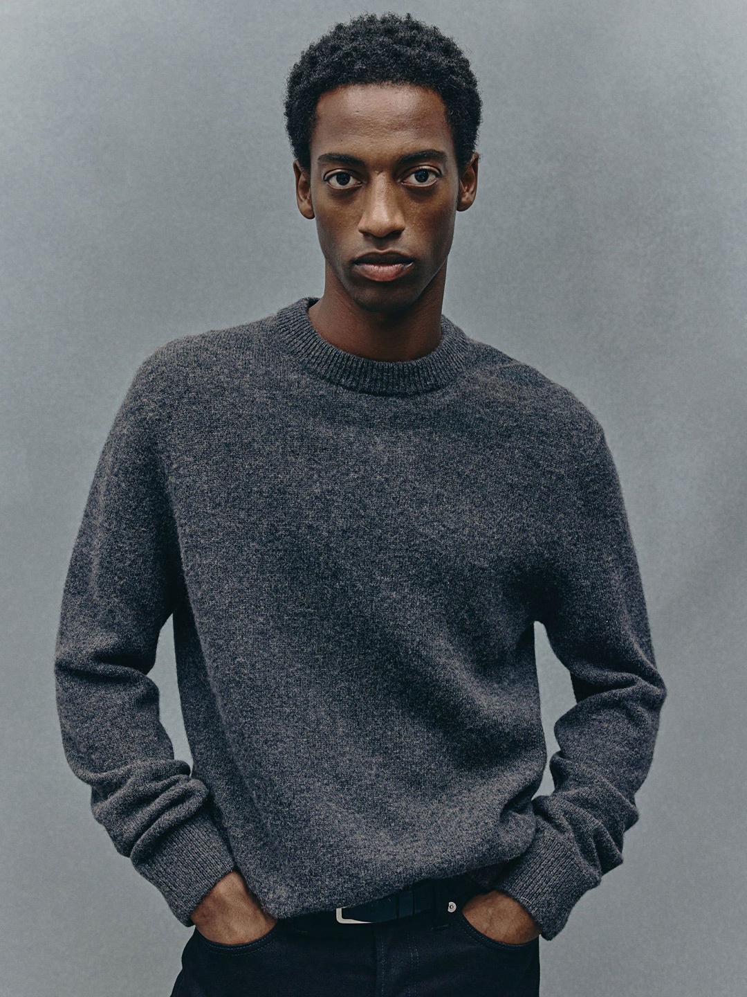 

H&M Wool Jumper, Grey