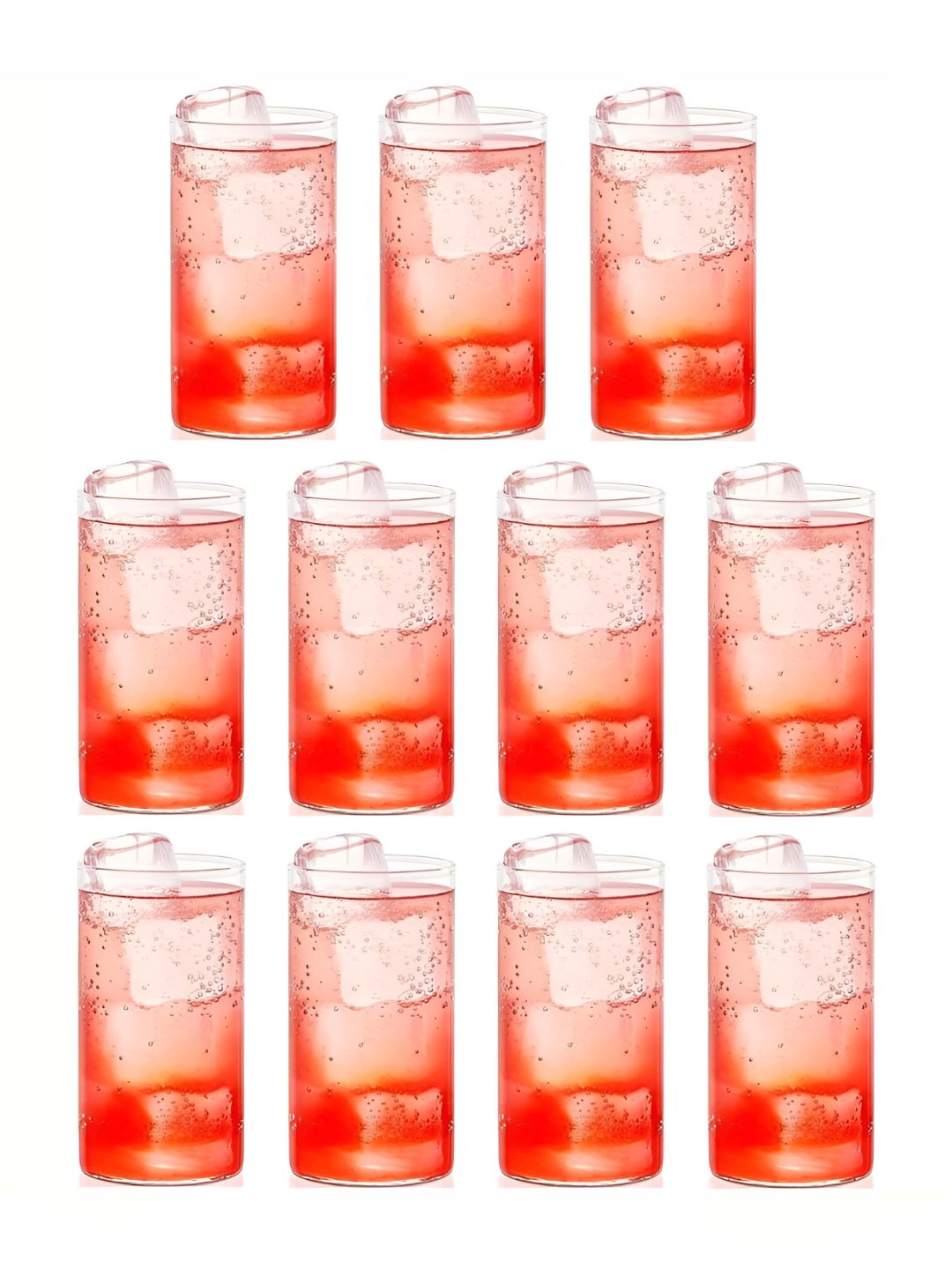 

SOMIL Unisex Transparent Water Glass