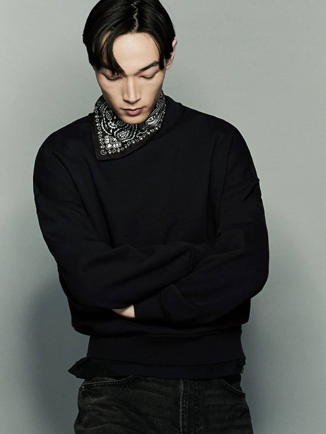 

H&M Oversized Fit Cotton Sweatshirt, Black