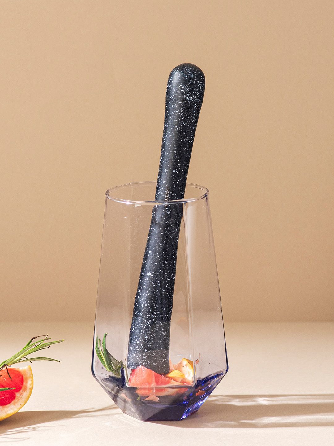 

nestroots Black Stainless Steel Muddler