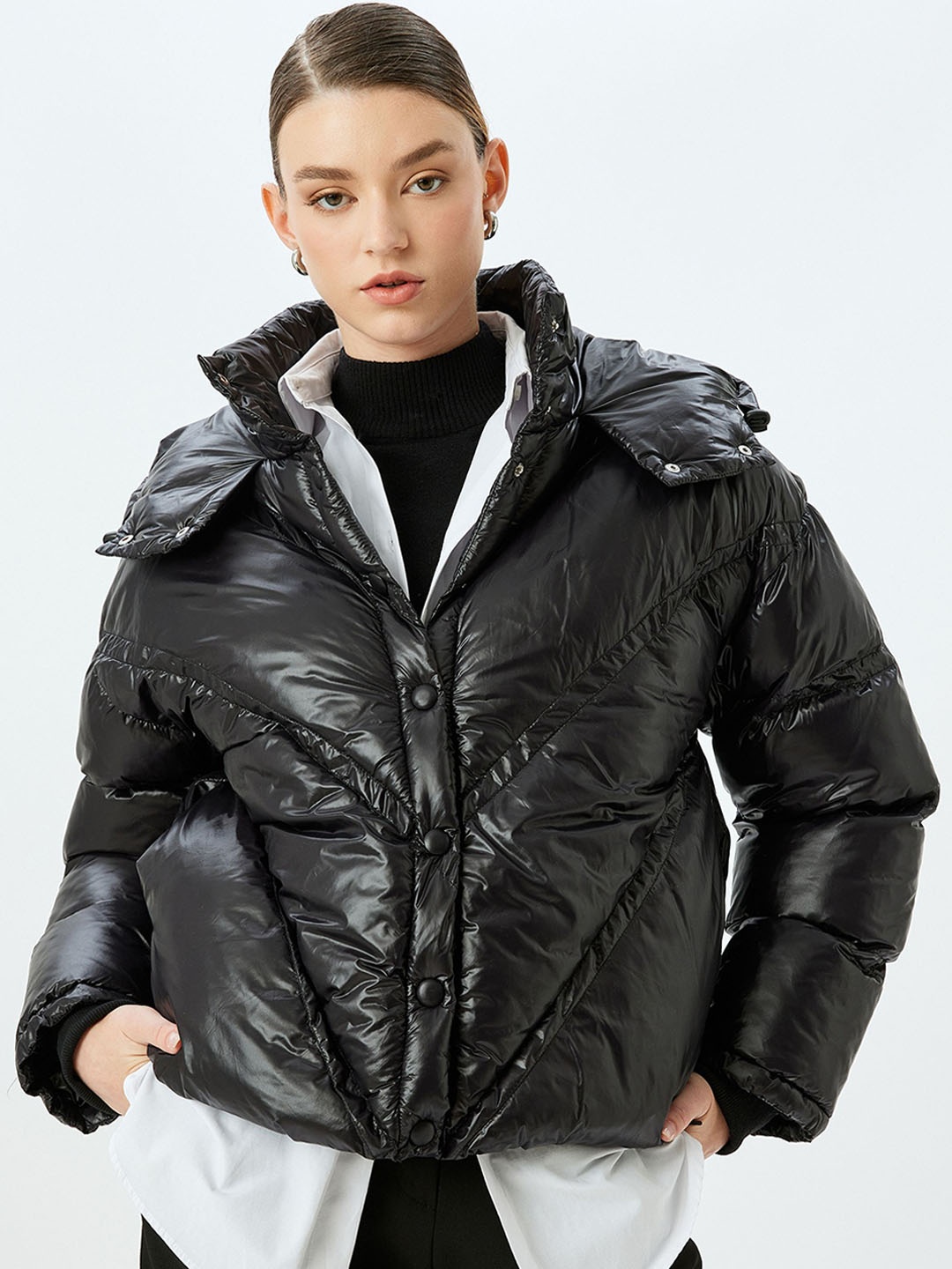 

Koton Women Padded Jacket, Black