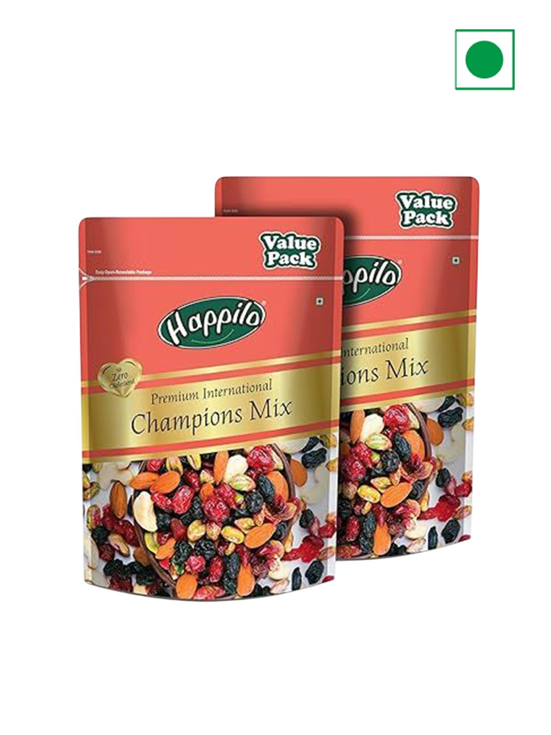 

Happilo Set Of 2 Happilo Premium International Champion Mix, Red