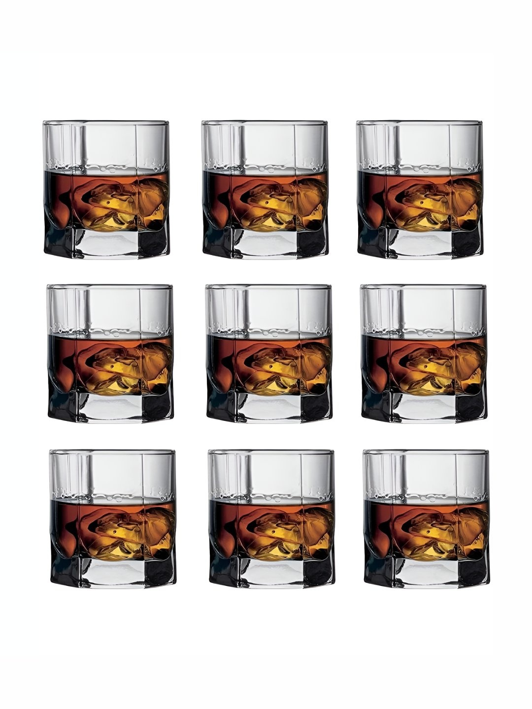 

SOMIL 9 Piece Transparent Whisky Glass - 150 ml