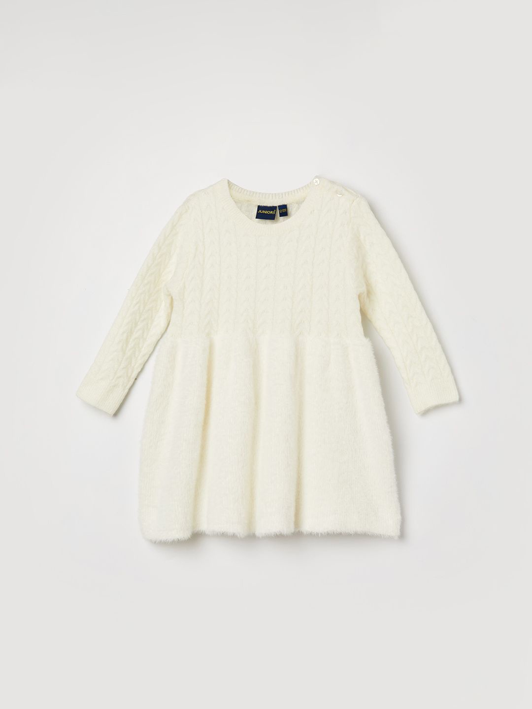 

Juniors by Lifestyle Empire Knitted Dress, White