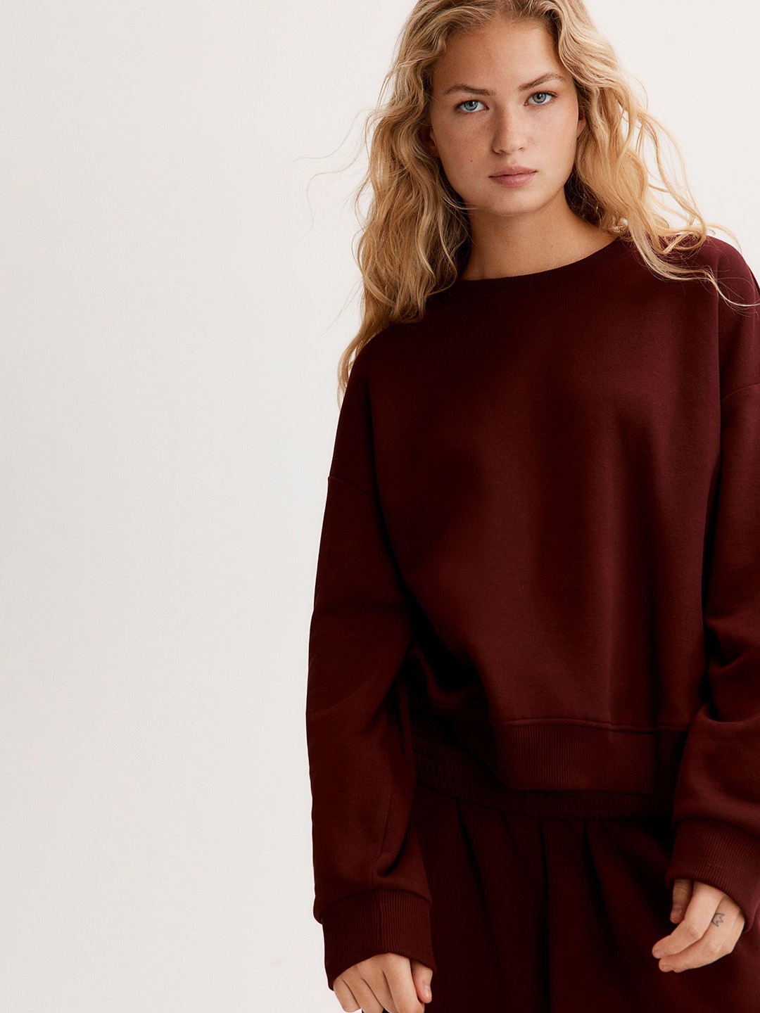 

H&M Top & Pyjama Night Suit, Red