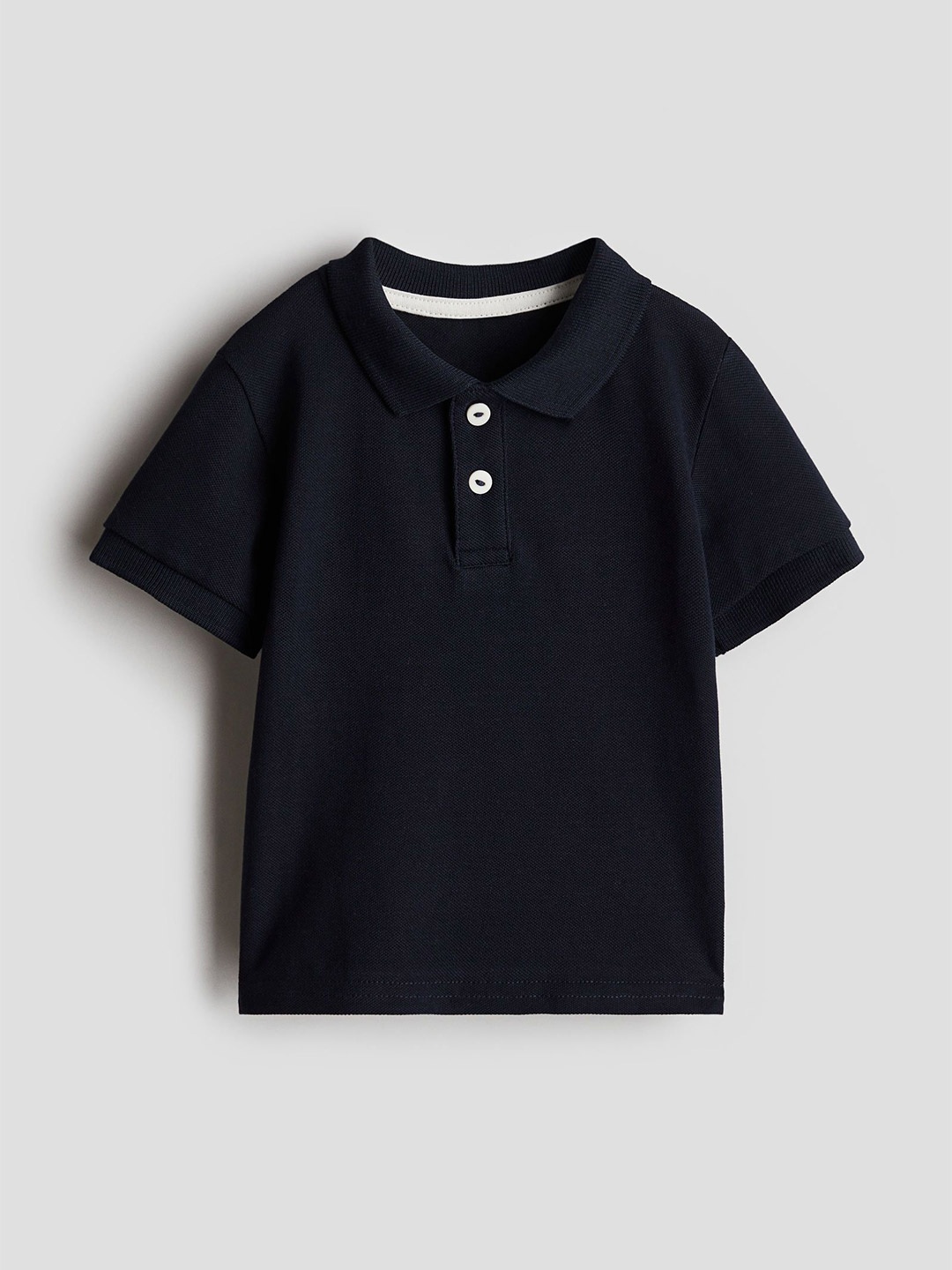 

H&M Infants Boys Cotton Piqu Polo Shirt, Blue