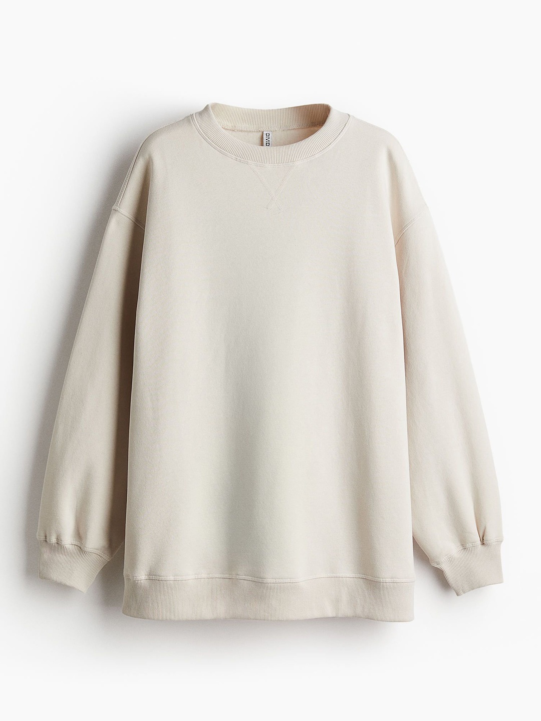 

H&M Women Oversized Sweatshirt, Beige