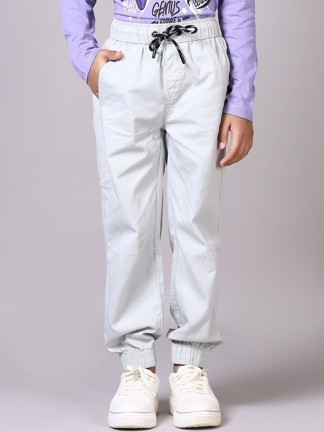 

V-Mart Boys Joggers Trousers, Grey