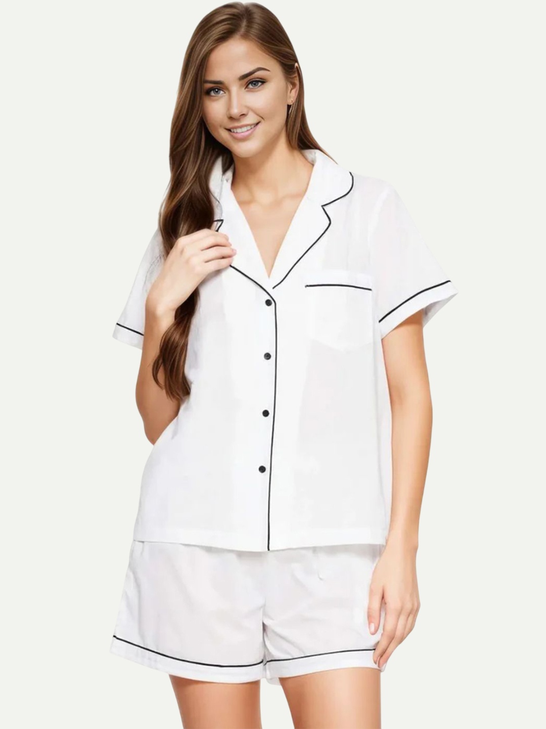 

Antimony Women Night suit, White