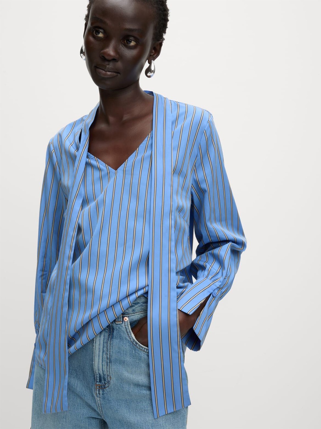 

Marks & Spencer Women Opaque Striped Casual Shirt, Multi