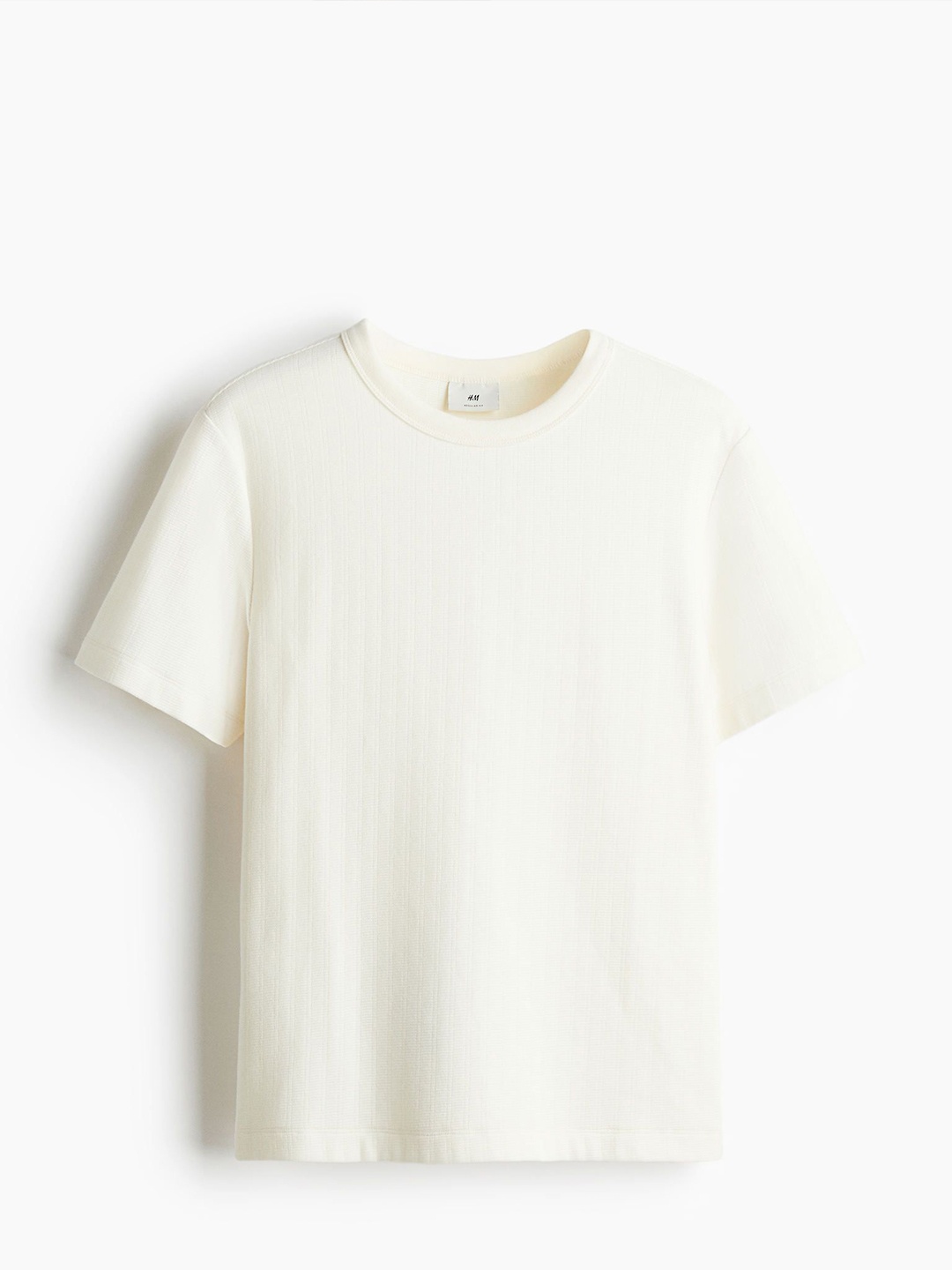 

H&M Pure Cotton Tshirts, White
