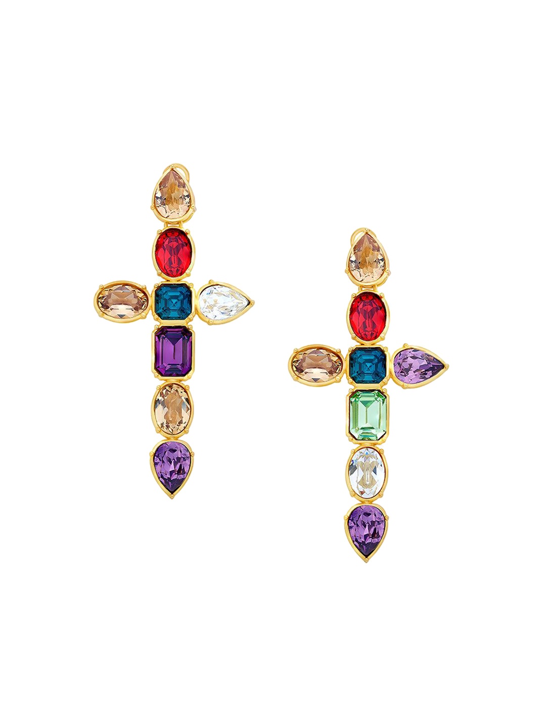 

Isharya Contemporary Drop Earrings, Gold