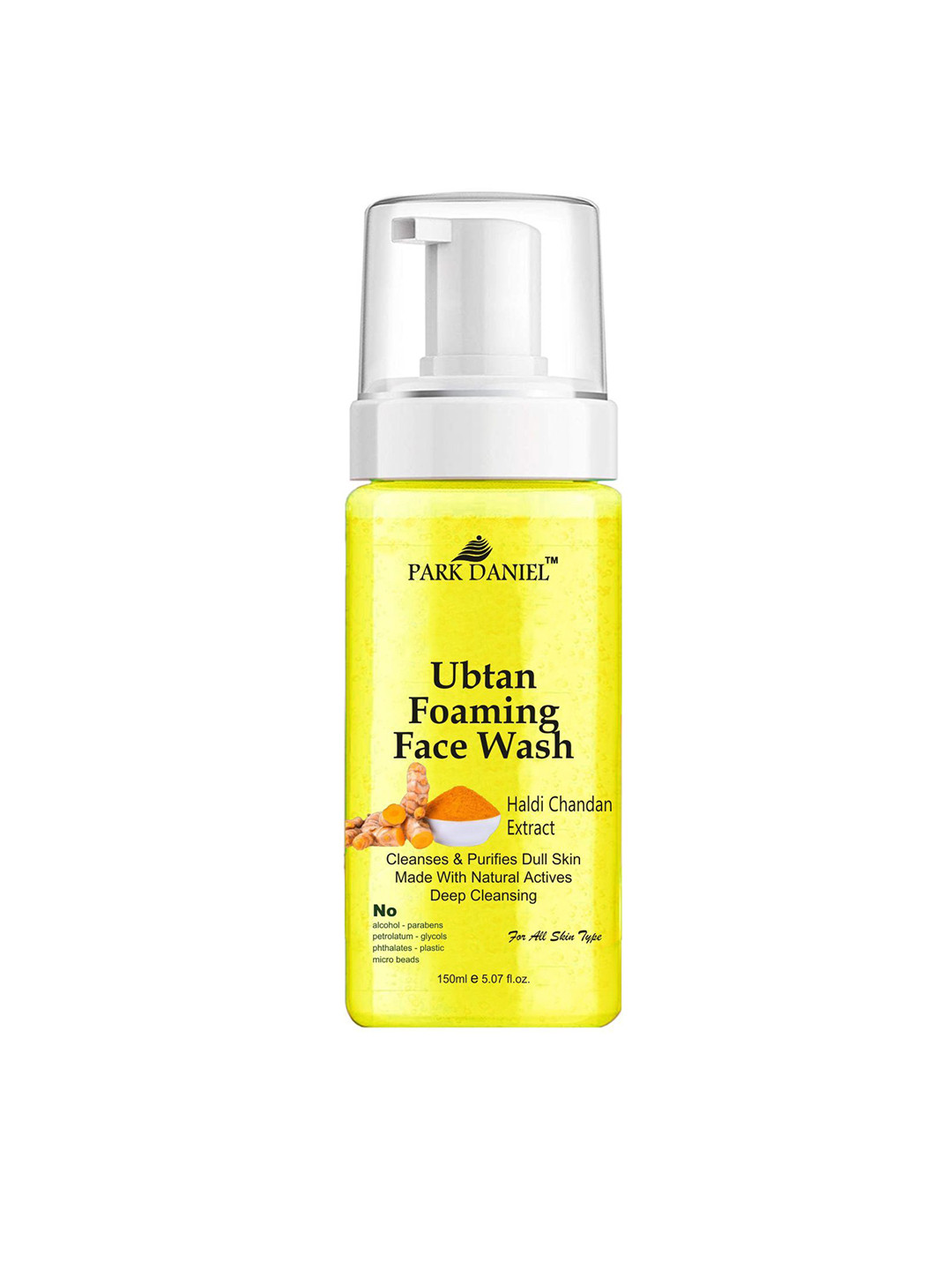 

Park Daniel Set Of 4 Ubtan, Argan, Tea Tree & Vitamin C Foaming Face Wash - 150 ml Each, Multi