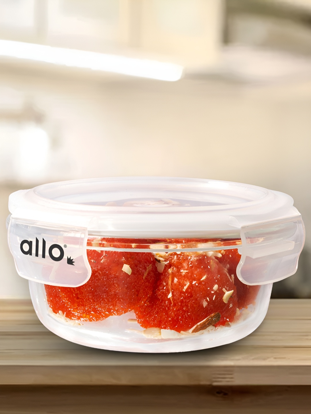 

Allo White 2024 Glass Dishwasher and Microwave Safe Lunch Box