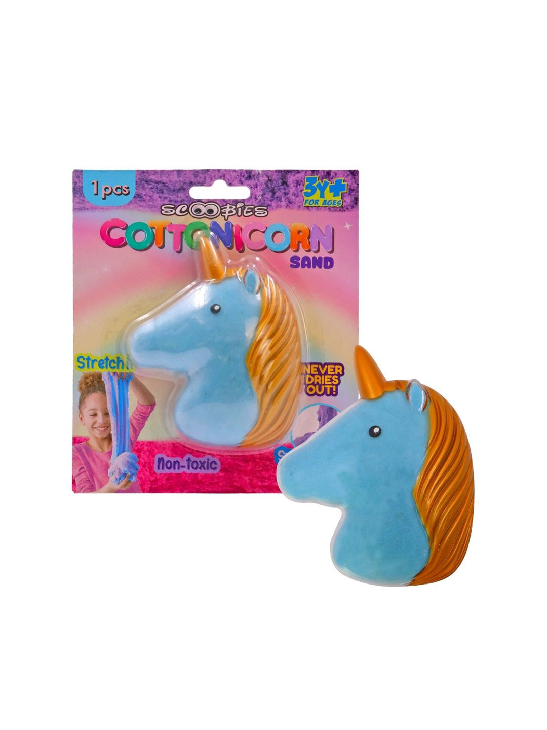 

SCOOBIES Blue & Yellow Corn Fun & Kinetic Sand For Kids