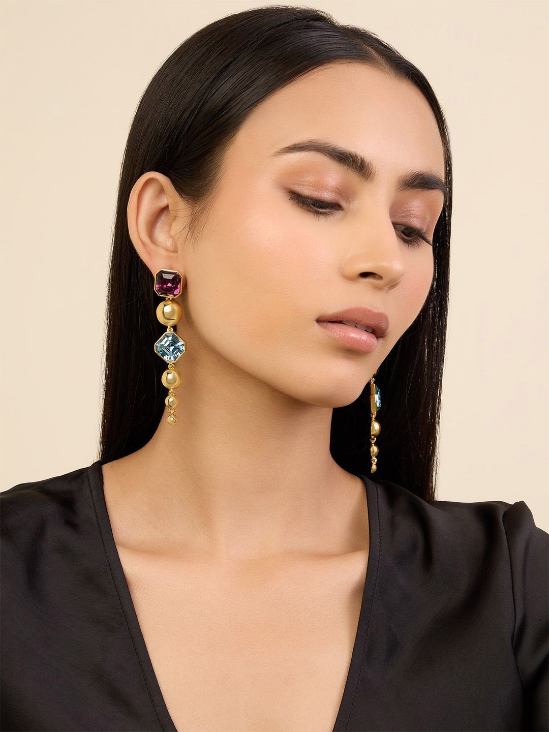 

Isharya Contemporary Drop Earrings, Multi