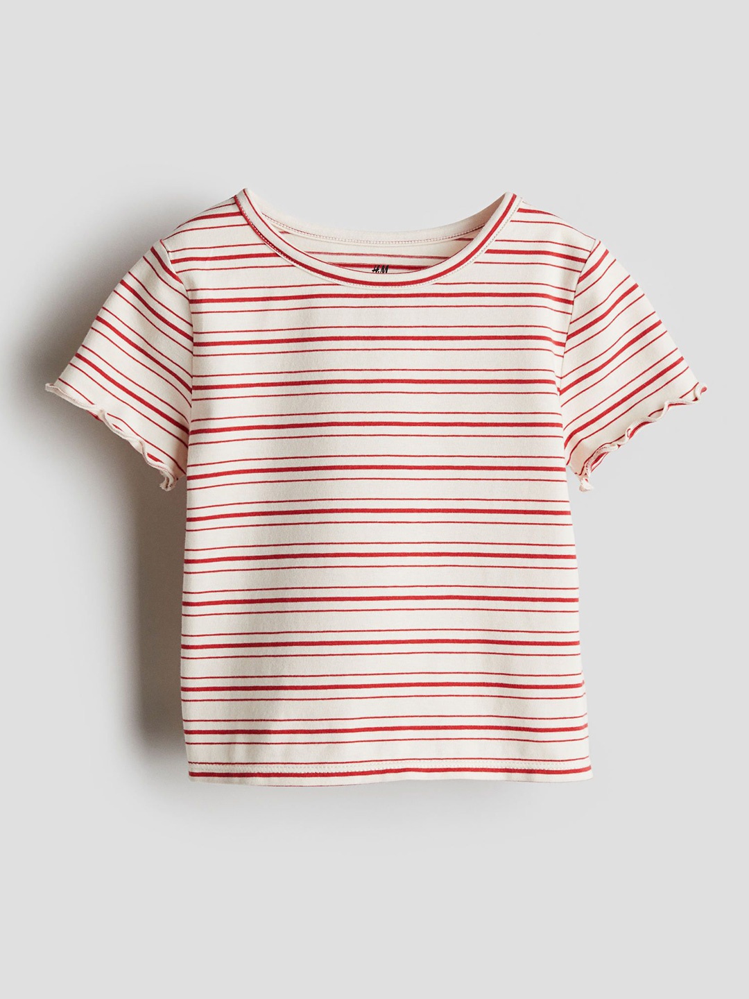 

H&M Girls Printed Top, White