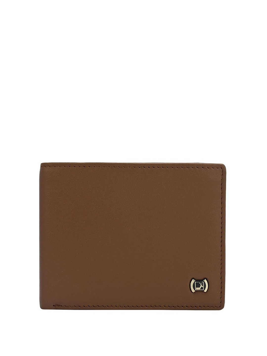 

Da Milano Men Leather Two Fold Wallet, Brown