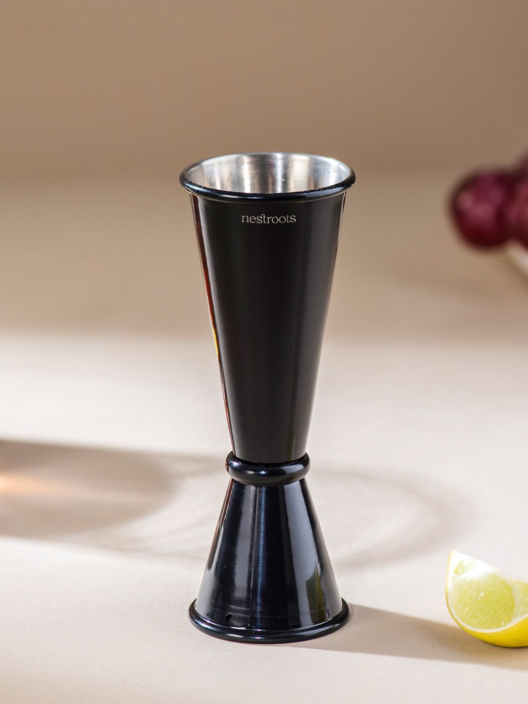 

Nestroots Black Double Sided Peg Measurer