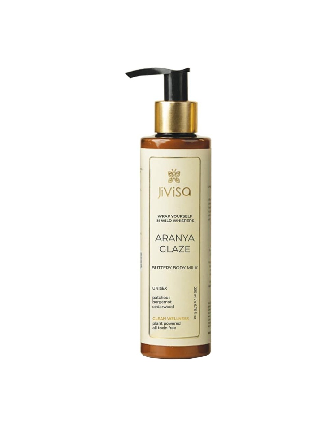 

JiViSa Aranya Glaze Buttery Body Milk for Skin Renewal and Softness - 200 ml, Off white