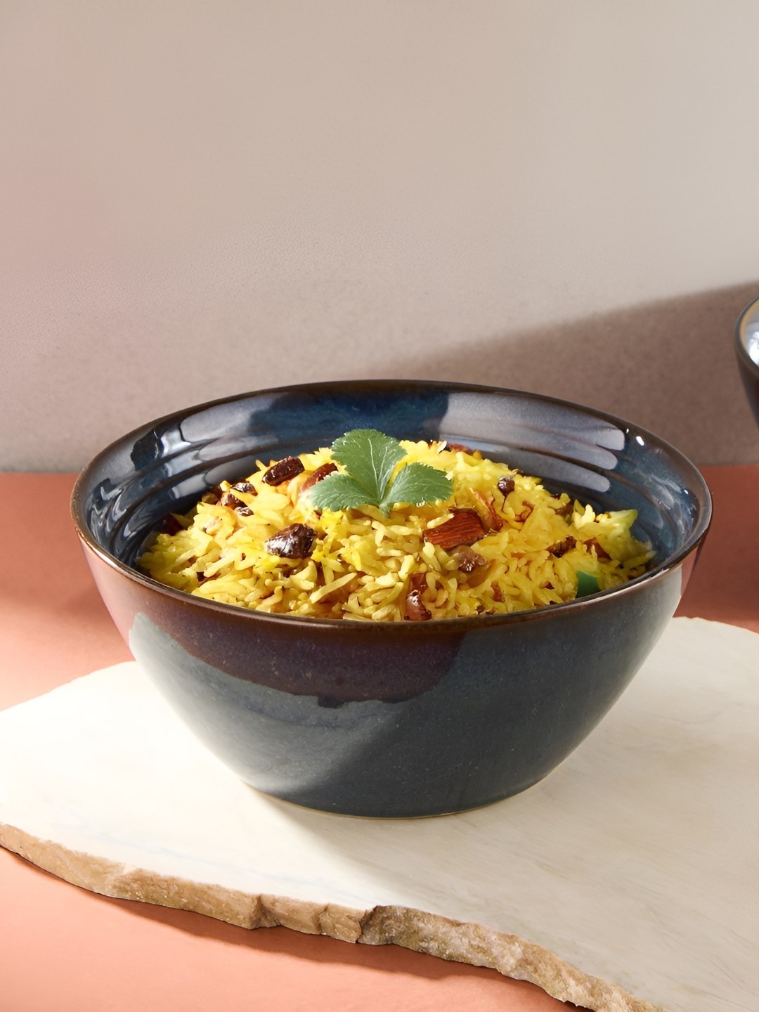 

Fabindia Blue 2024 1 Pieces Ceramic Serving Bowl